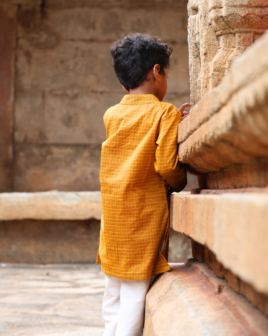 Torana- Luxury Gadwal Kurta for Boys