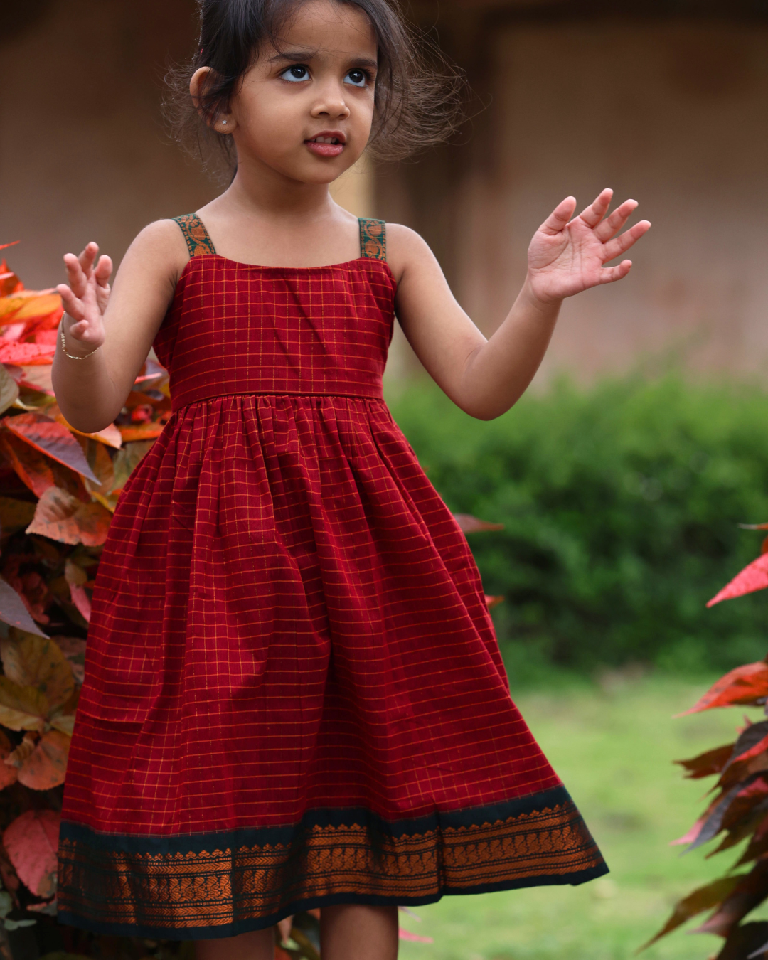 Thirta - Luxury Gadwal Dress for Girls