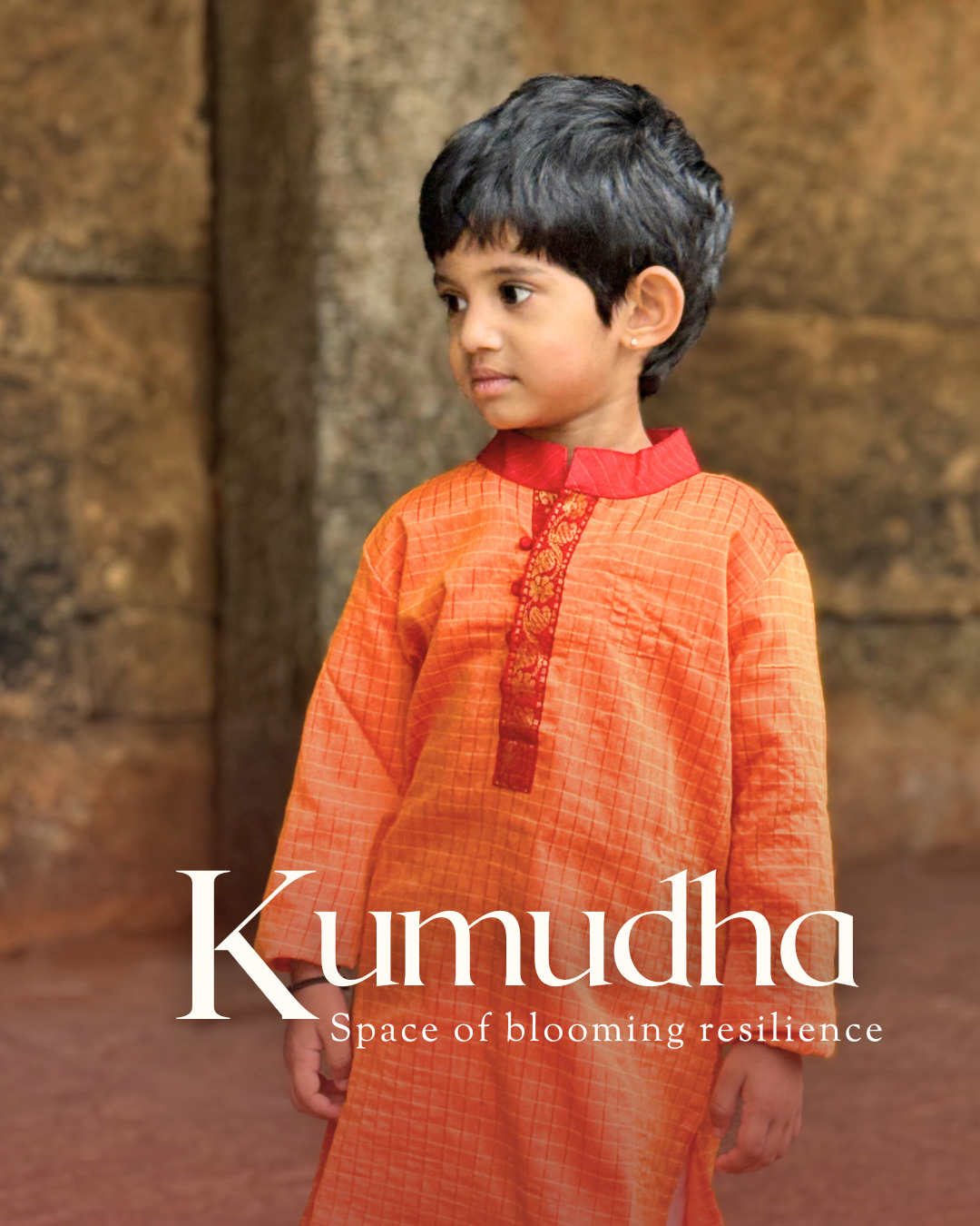 Kumudha- Luxury Gadwal Kurta for Boys
