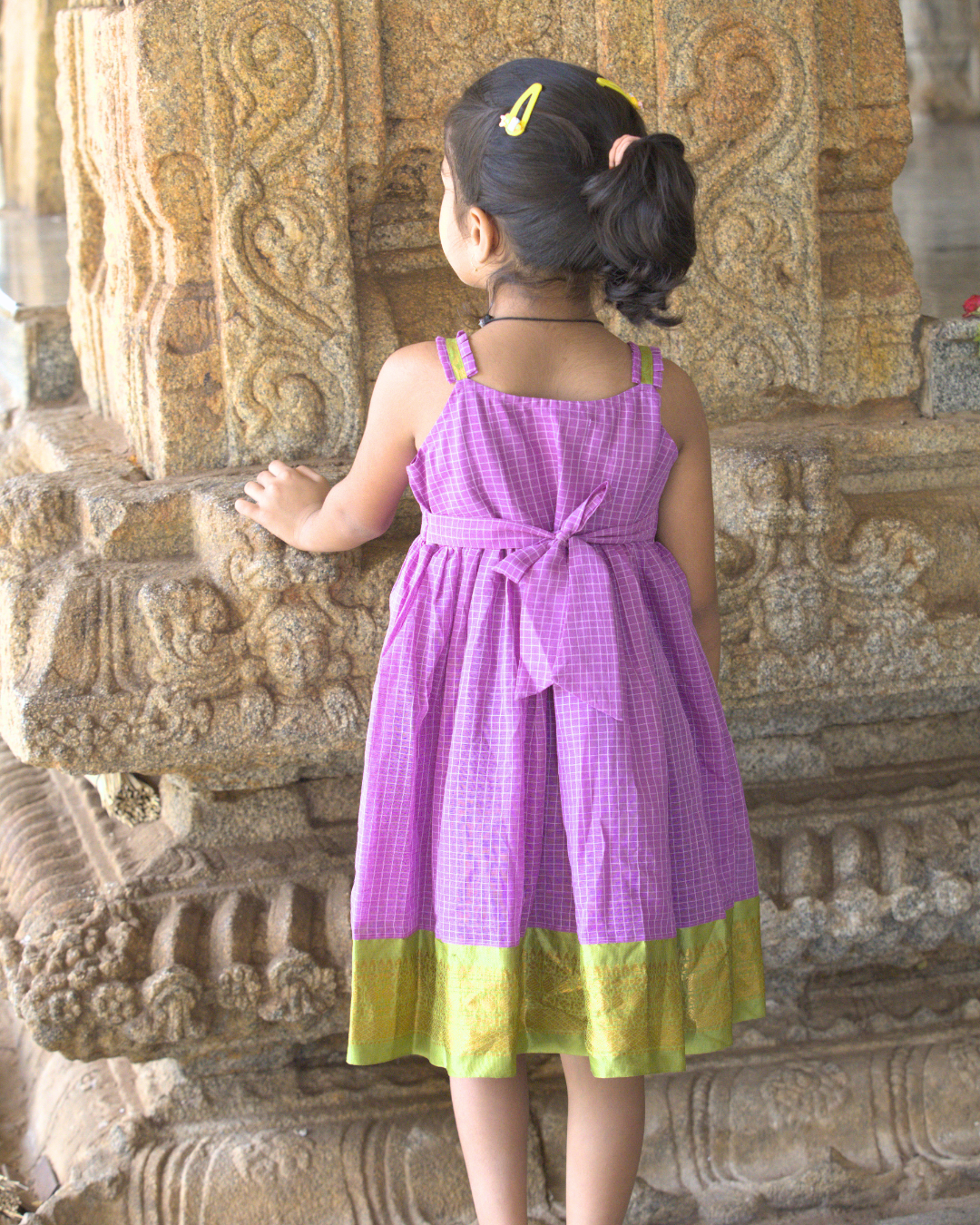 Chandrika- Luxury Gadwal Dress for Girls