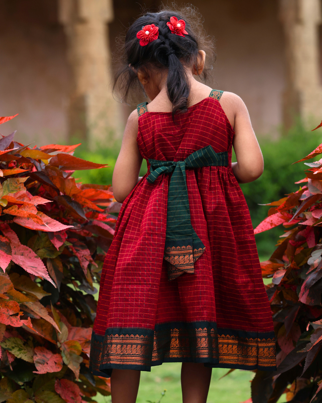 Thirta - Luxury Gadwal Dress for Girls